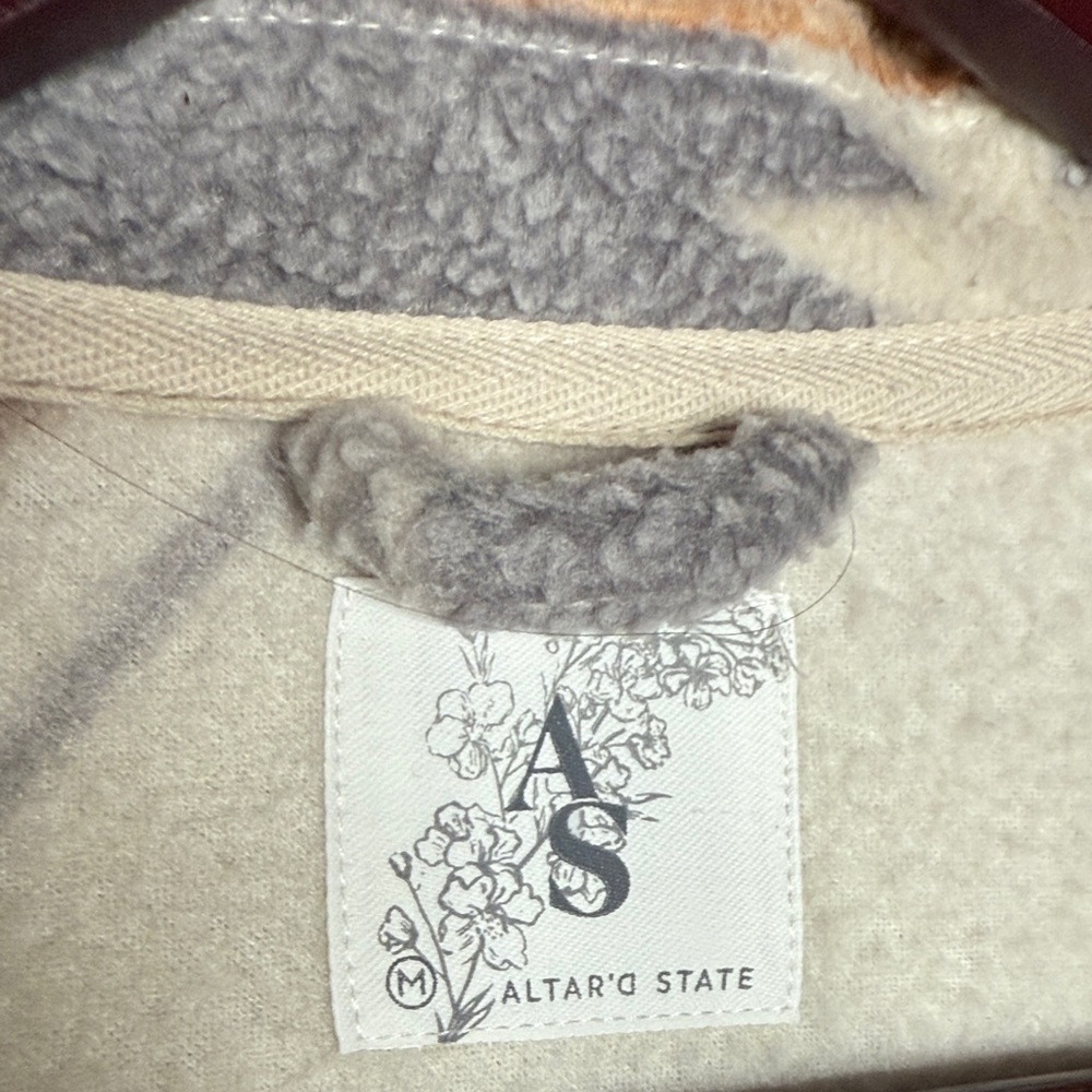 Altar’d State Aztec Patterned Shacket - image 2